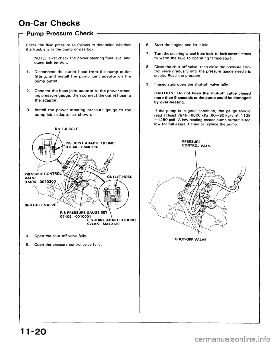 HONDA ACCORD 1994 CB / 4.G Workshop Manual HONDA ACCORD 1994 CB / 4.G Workshop Manual