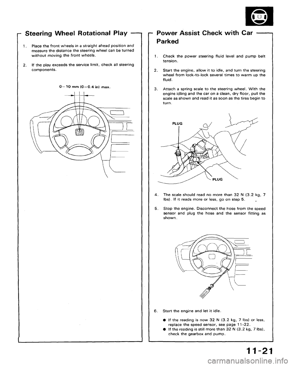 HONDA ACCORD 1994 CB / 4.G Workshop Manual HONDA ACCORD 1994 CB / 4.G Workshop Manual