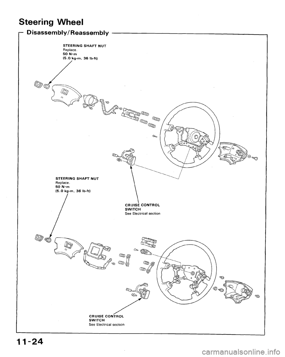 HONDA ACCORD 1994 CB / 4.G Workshop Manual HONDA ACCORD 1994 CB / 4.G Workshop Manual