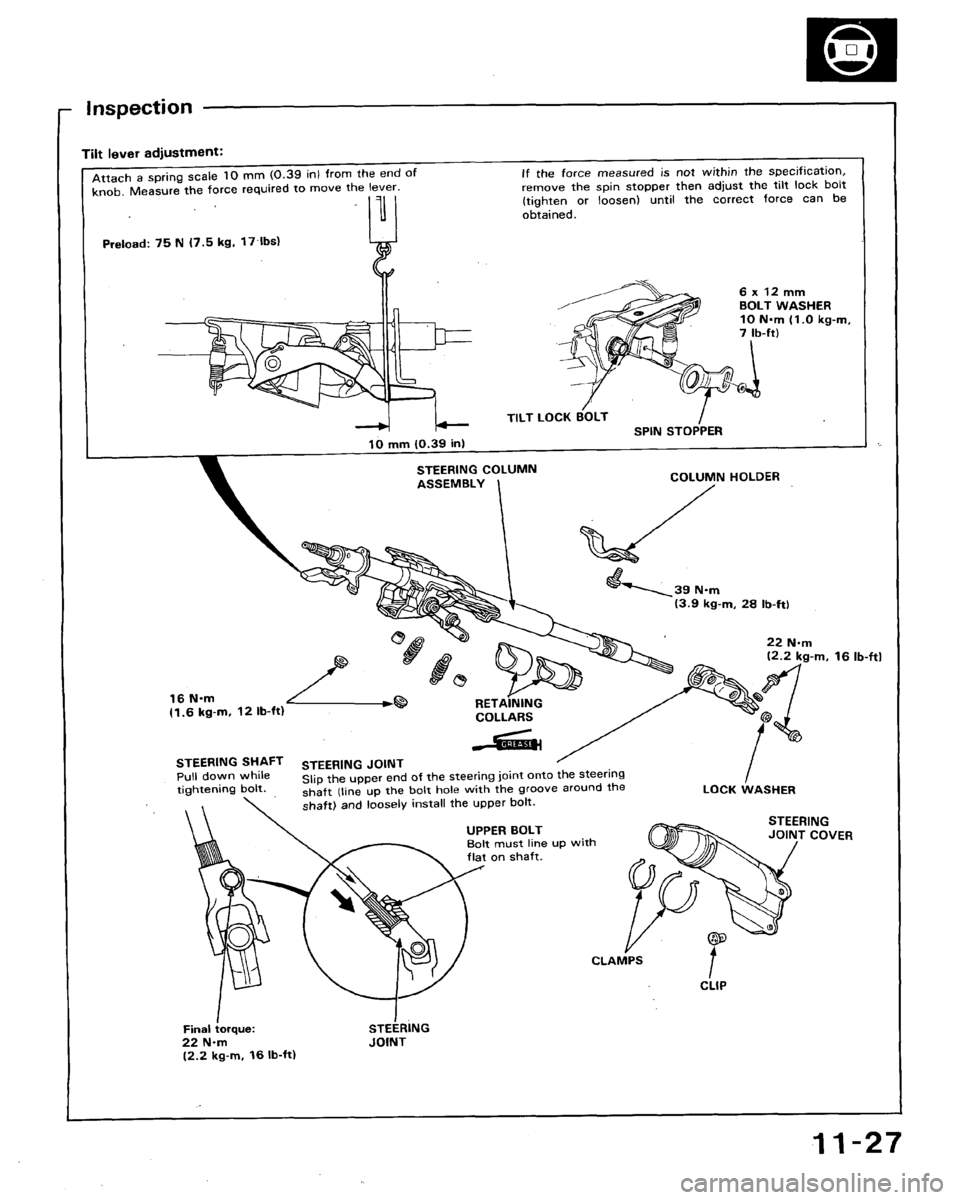 HONDA ACCORD 1994 CB / 4.G Workshop Manual HONDA ACCORD 1994 CB / 4.G Workshop Manual