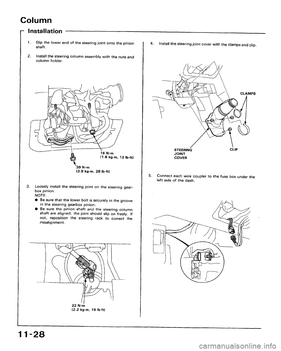 HONDA ACCORD 1994 CB / 4.G Workshop Manual HONDA ACCORD 1994 CB / 4.G Workshop Manual