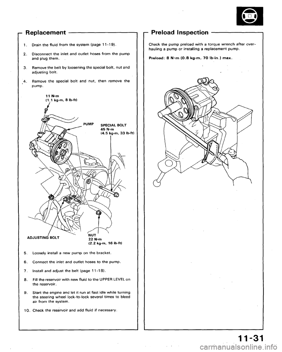 HONDA ACCORD 1990 CB / 4.G Workshop Manual HONDA ACCORD 1990 CB / 4.G Workshop Manual