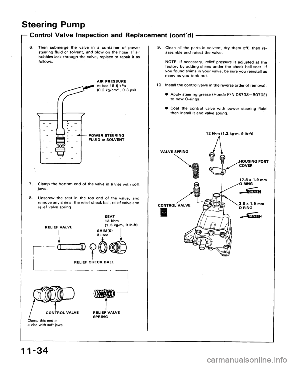 HONDA ACCORD 1990 CB / 4.G Workshop Manual HONDA ACCORD 1990 CB / 4.G Workshop Manual
