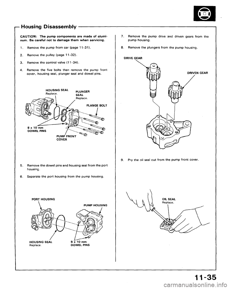 HONDA ACCORD 1990 CB / 4.G Workshop Manual HONDA ACCORD 1990 CB / 4.G Workshop Manual