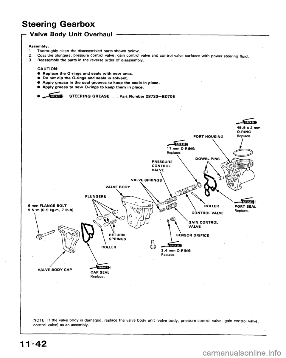 HONDA ACCORD 1994 CB / 4.G Workshop Manual HONDA ACCORD 1994 CB / 4.G Workshop Manual