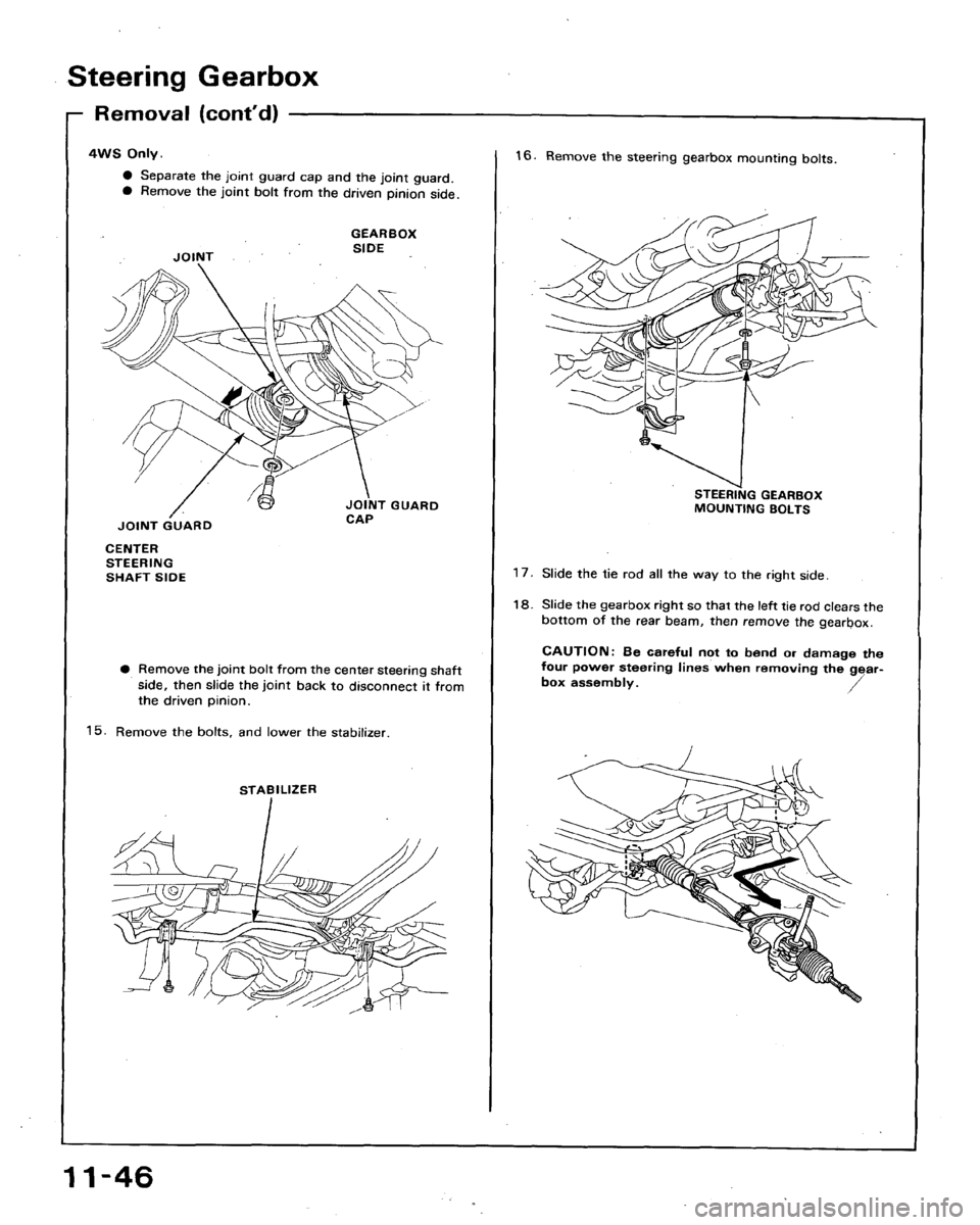 HONDA ACCORD 1994 CB / 4.G Workshop Manual HONDA ACCORD 1994 CB / 4.G Workshop Manual