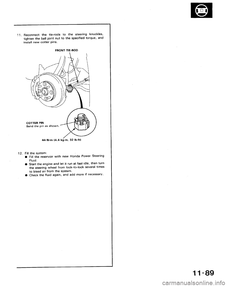 HONDA ACCORD 1994 CB / 4.G Workshop Manual HONDA ACCORD 1994 CB / 4.G Workshop Manual