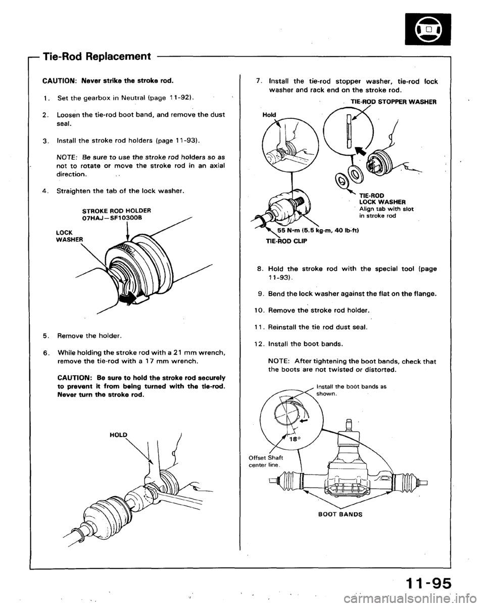 HONDA ACCORD 1994 CB / 4.G Workshop Manual HONDA ACCORD 1994 CB / 4.G Workshop Manual