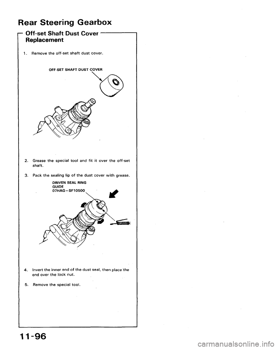 HONDA ACCORD 1994 CB / 4.G Workshop Manual HONDA ACCORD 1994 CB / 4.G Workshop Manual