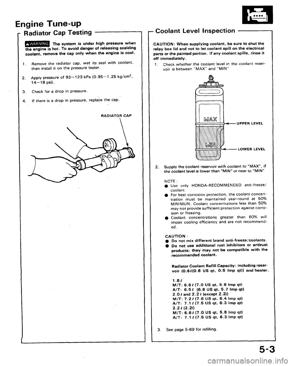 HONDA ACCORD 1994 CB / 4.G Repair Manual 