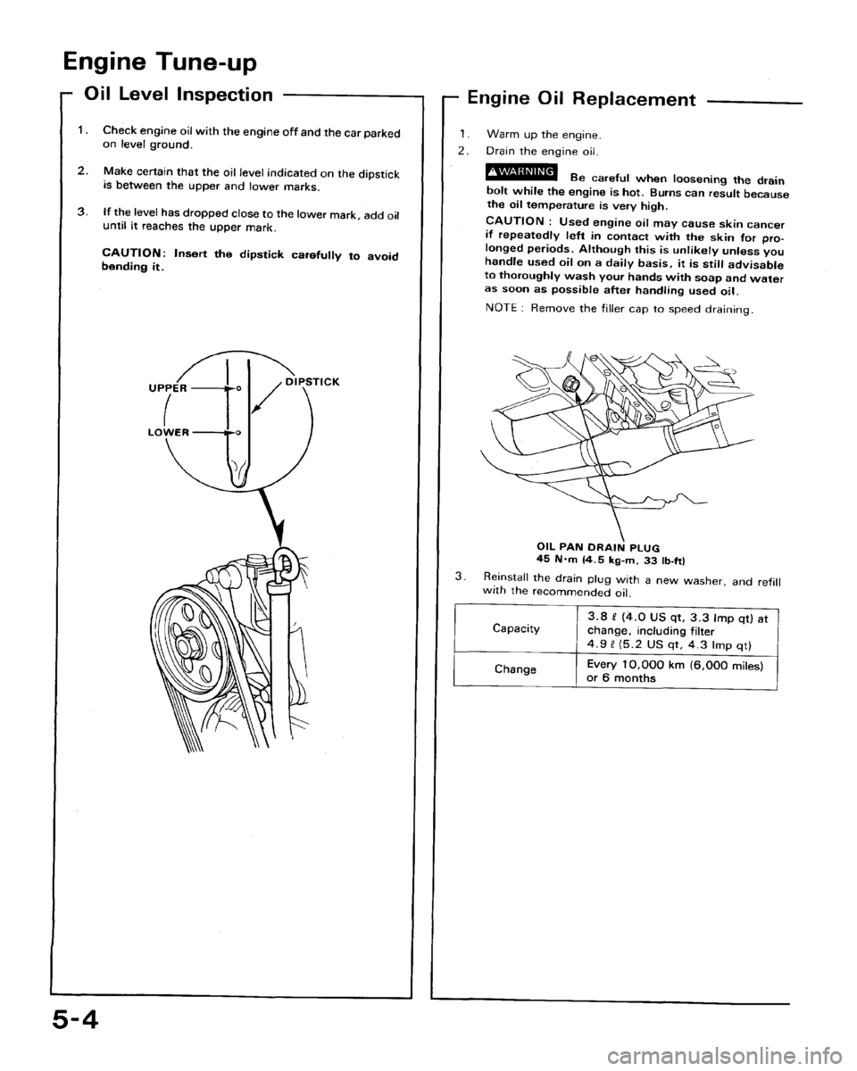 HONDA ACCORD 1994 CB / 4.G Repair Manual 