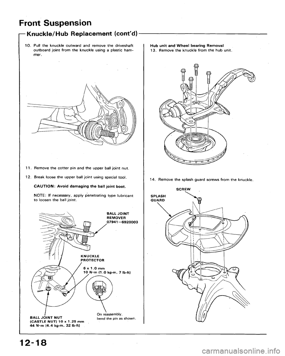 HONDA ACCORD 1994 CB / 4.G Workshop Manual HONDA ACCORD 1994 CB / 4.G Workshop Manual