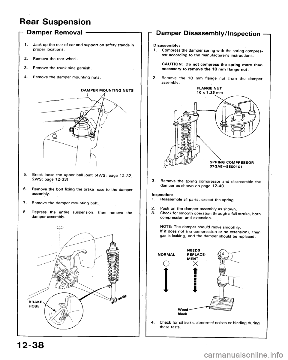 HONDA ACCORD 1994 CB / 4.G Workshop Manual HONDA ACCORD 1994 CB / 4.G Workshop Manual