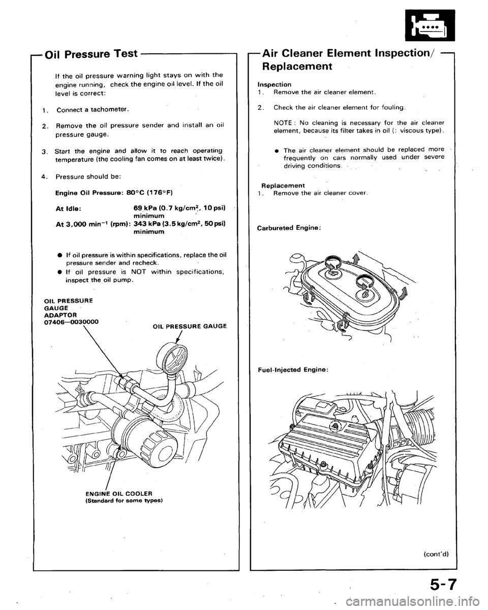 HONDA ACCORD 1993 CB / 4.G Repair Manual 