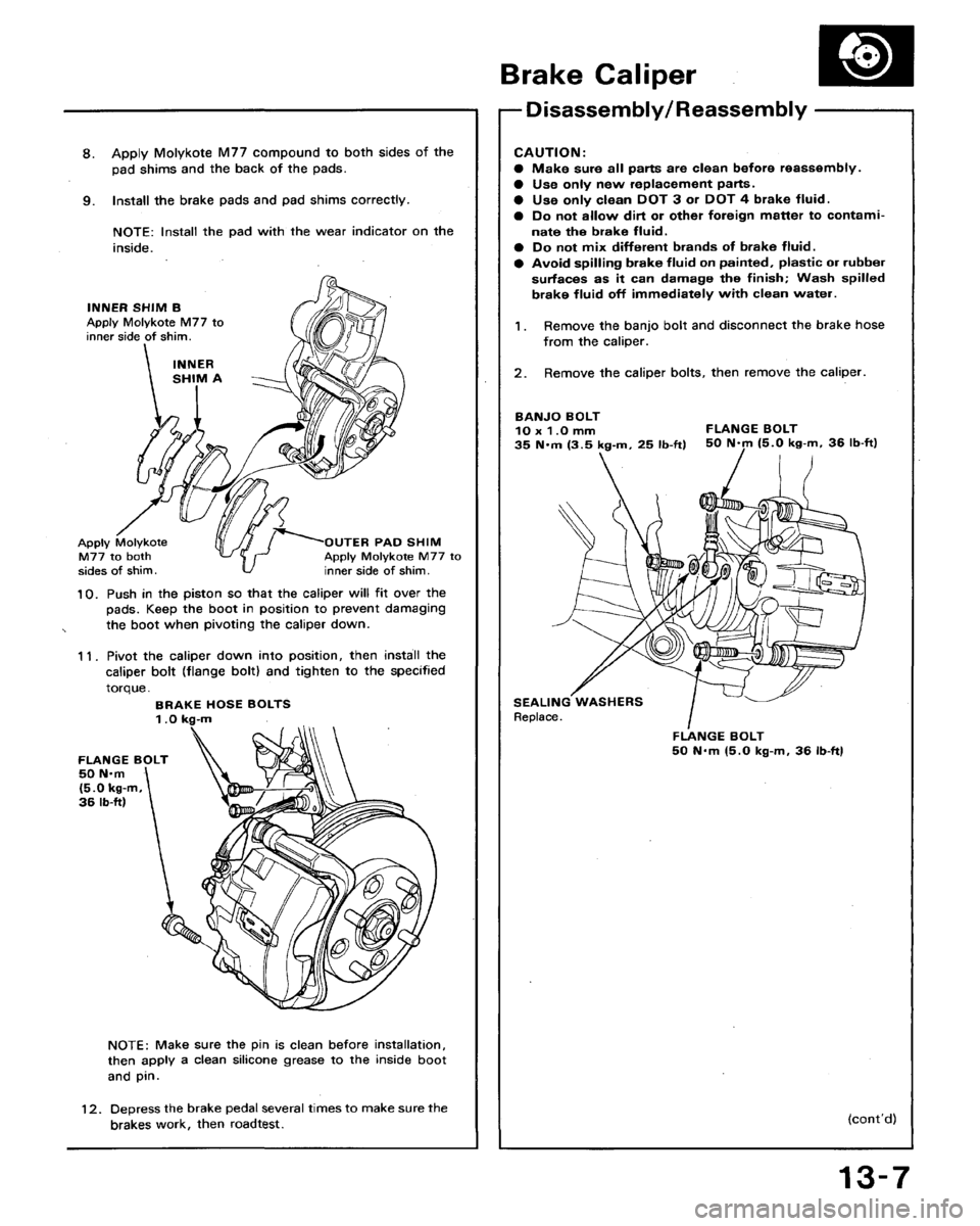 HONDA ACCORD 1994 CB / 4.G Workshop Manual HONDA ACCORD 1994 CB / 4.G Workshop Manual