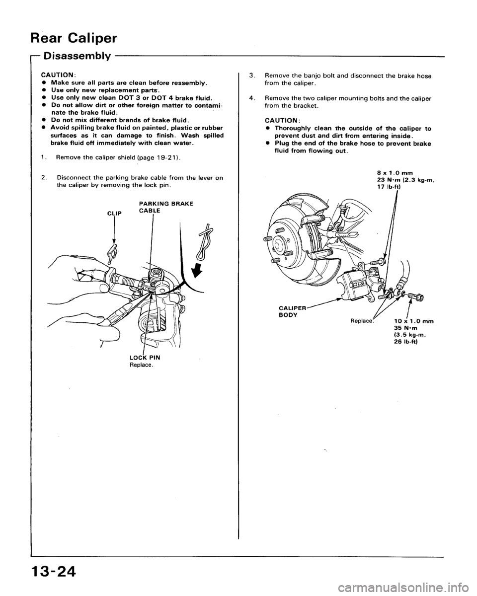 HONDA ACCORD 1994 CB / 4.G Workshop Manual HONDA ACCORD 1994 CB / 4.G Workshop Manual