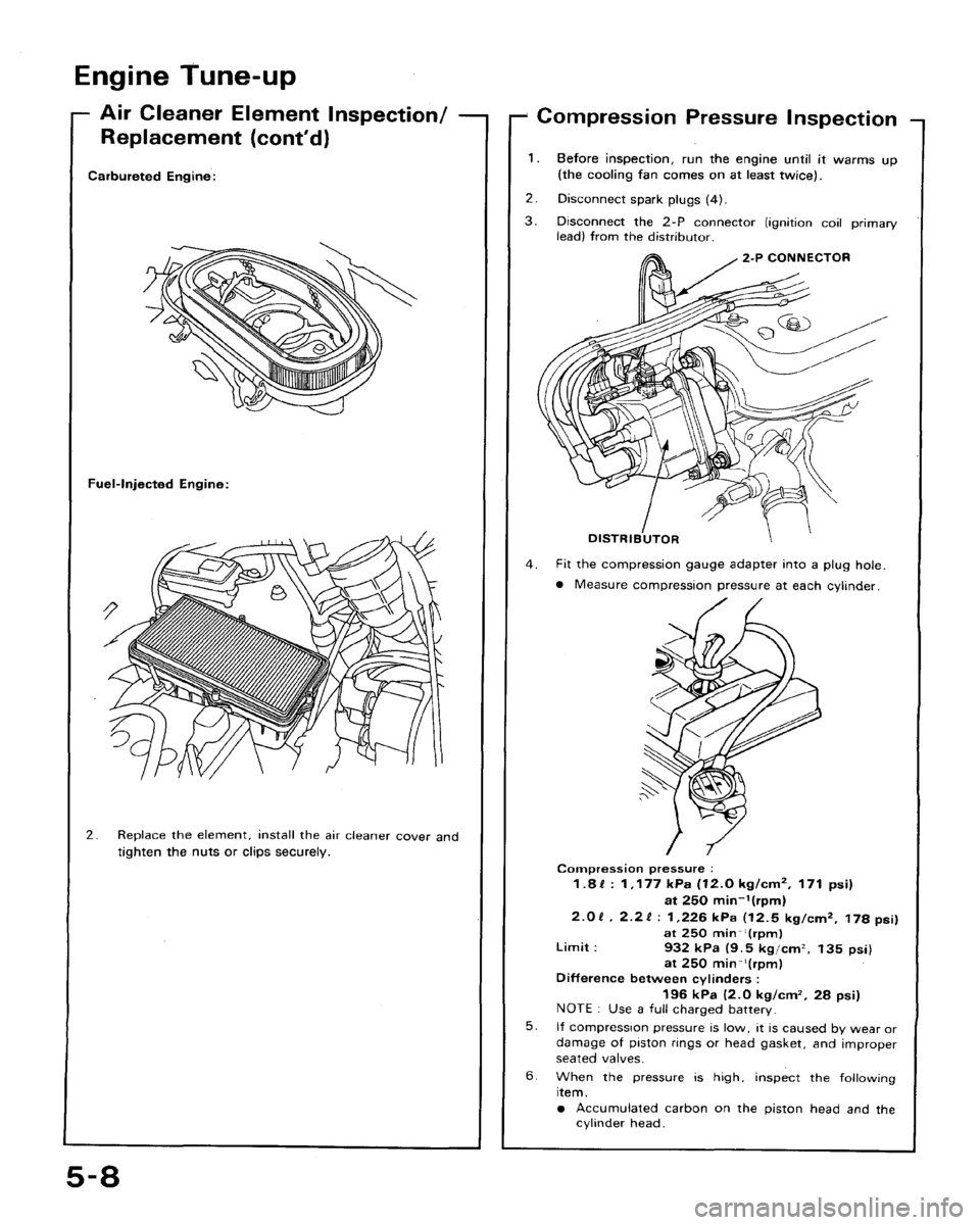 HONDA ACCORD 1994 CB / 4.G Repair Manual 