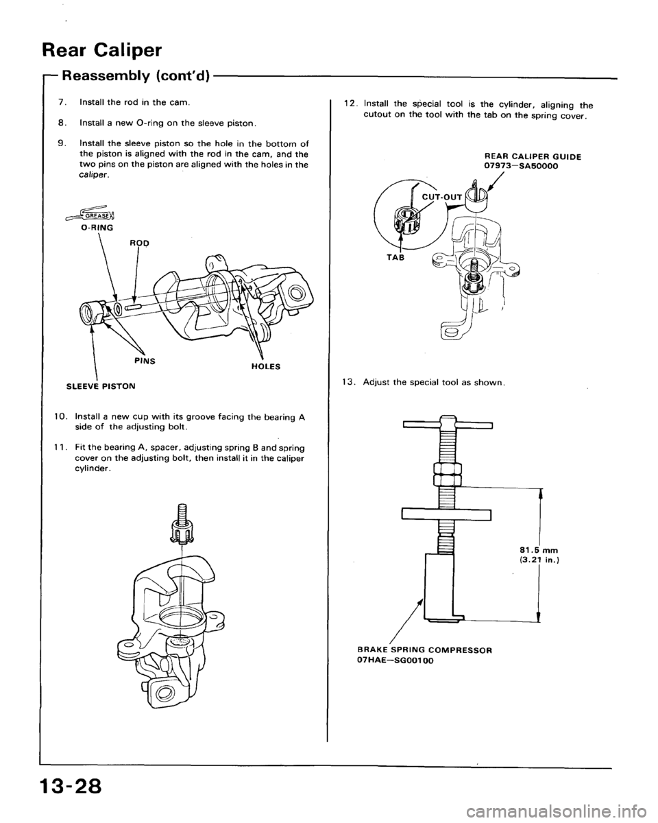 HONDA ACCORD 1994 CB / 4.G Workshop Manual HONDA ACCORD 1994 CB / 4.G Workshop Manual