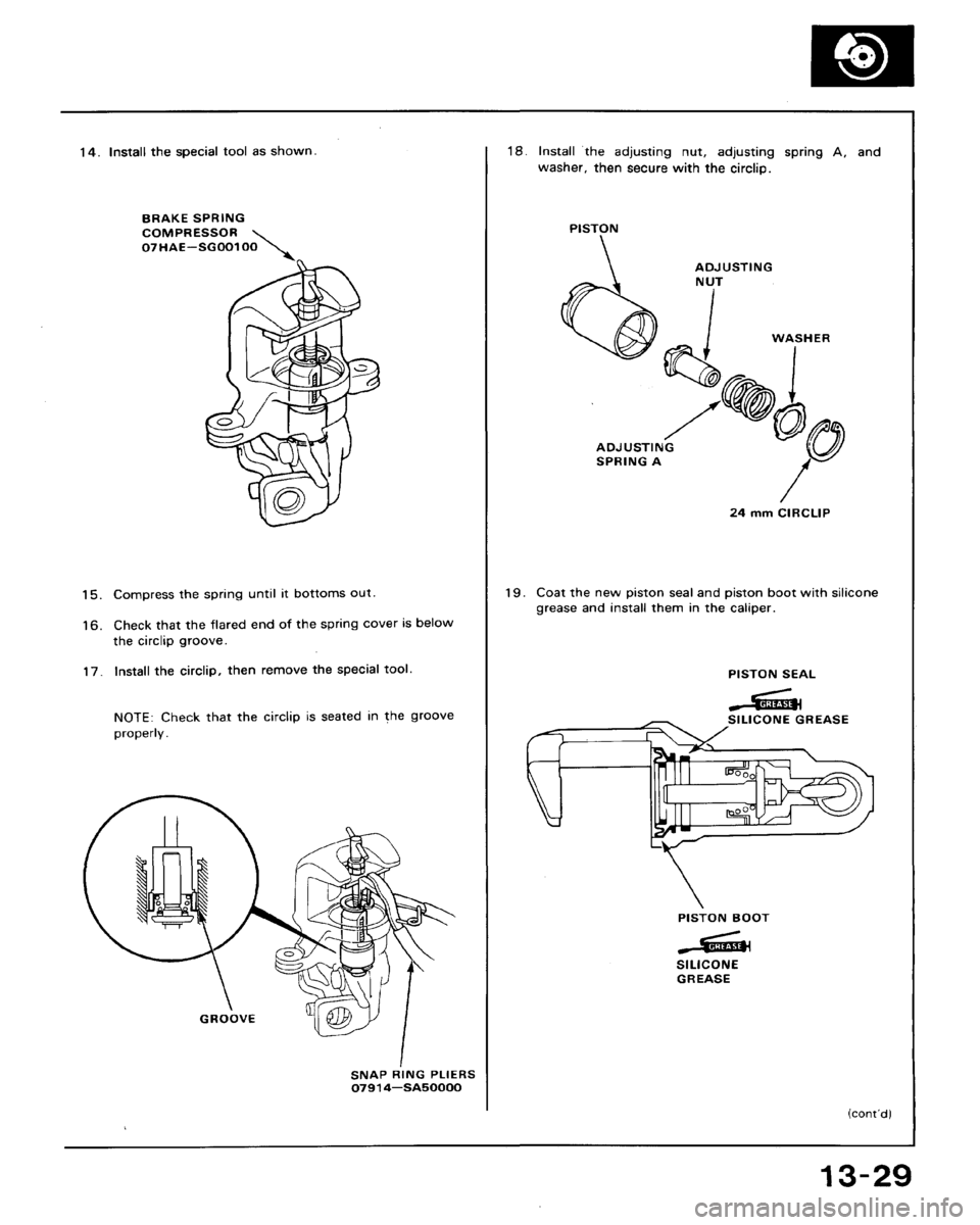 HONDA ACCORD 1994 CB / 4.G Workshop Manual HONDA ACCORD 1994 CB / 4.G Workshop Manual