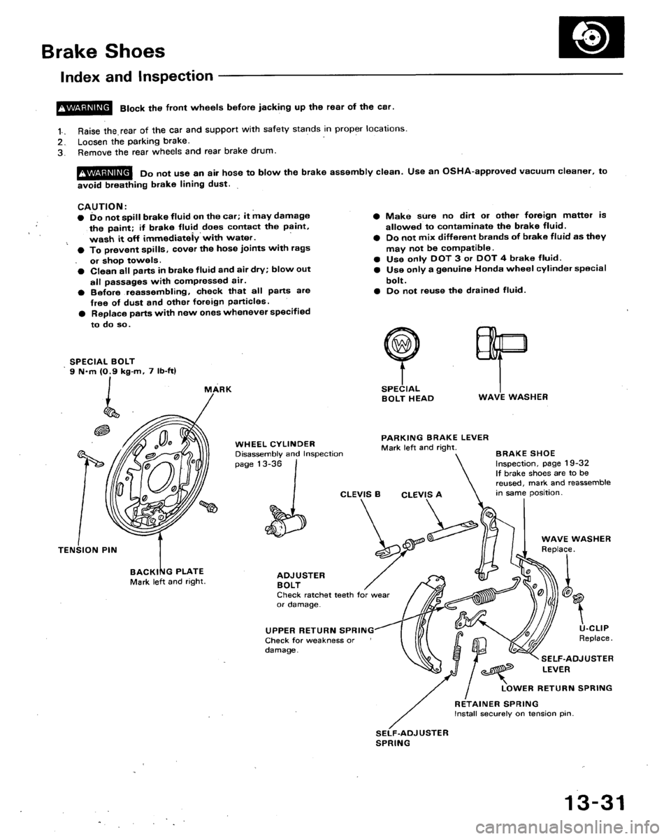 HONDA ACCORD 1994 CB / 4.G Workshop Manual HONDA ACCORD 1994 CB / 4.G Workshop Manual