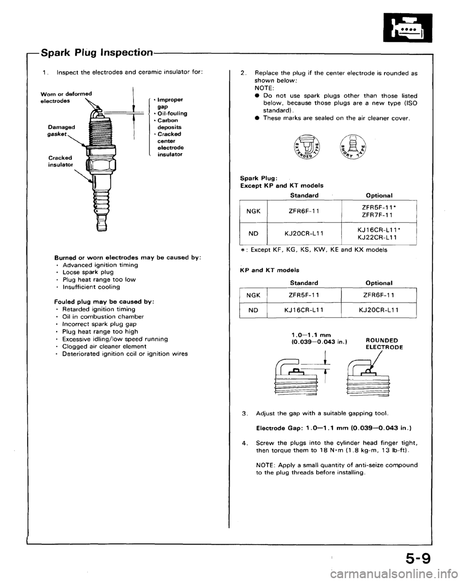 HONDA ACCORD 1993 CB / 4.G Repair Manual 