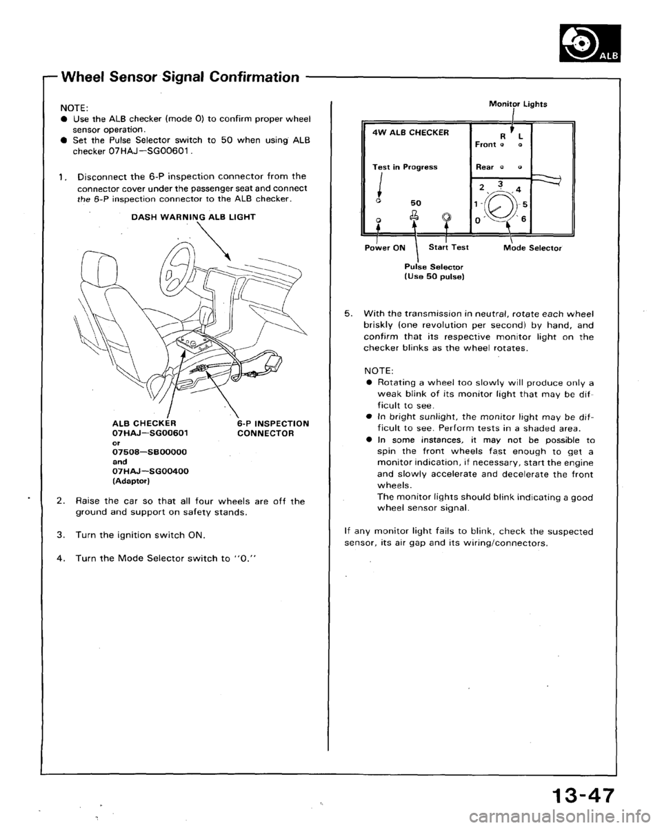 HONDA ACCORD 1994 CB / 4.G Workshop Manual HONDA ACCORD 1994 CB / 4.G Workshop Manual