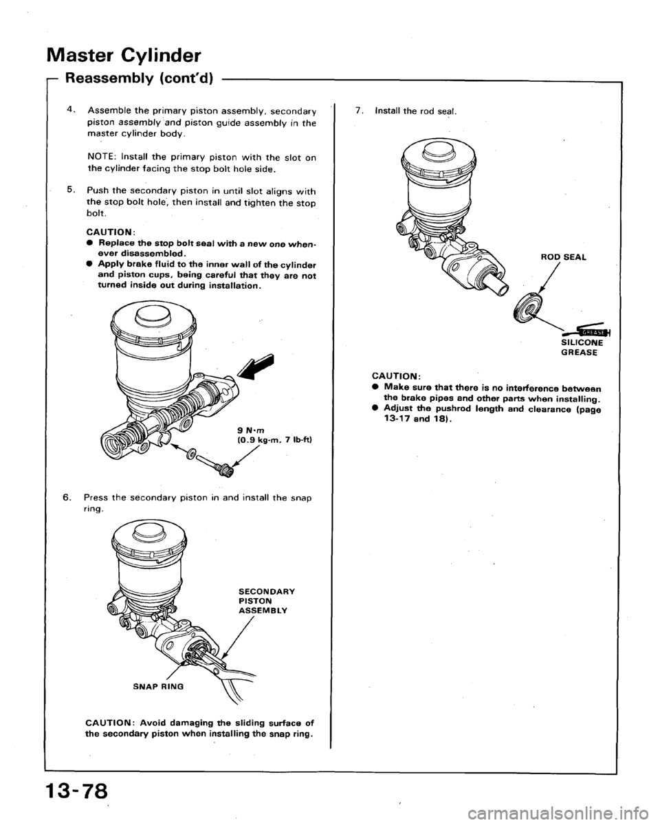 HONDA ACCORD 1994 CB / 4.G Workshop Manual HONDA ACCORD 1994 CB / 4.G Workshop Manual