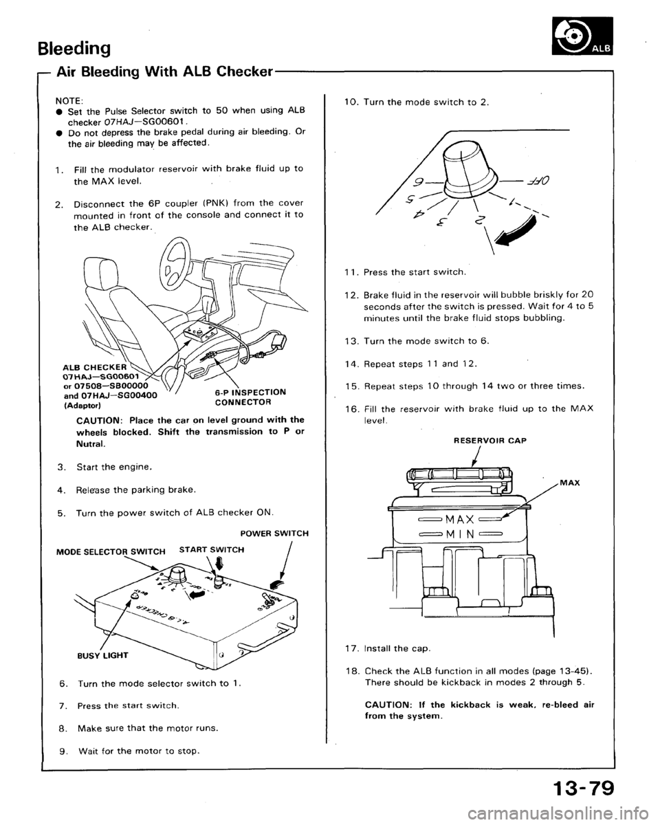 HONDA ACCORD 1994 CB / 4.G Workshop Manual HONDA ACCORD 1994 CB / 4.G Workshop Manual