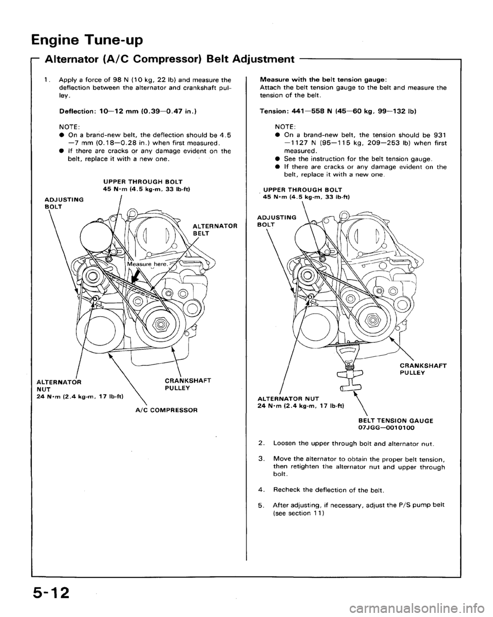 HONDA ACCORD 1993 CB / 4.G Repair Manual 