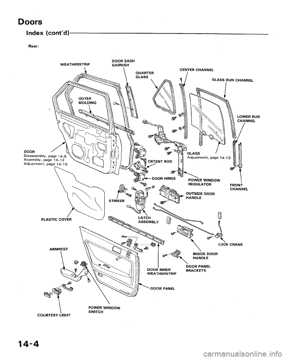 HONDA ACCORD 1994 CB / 4.G Workshop Manual HONDA ACCORD 1994 CB / 4.G Workshop Manual
