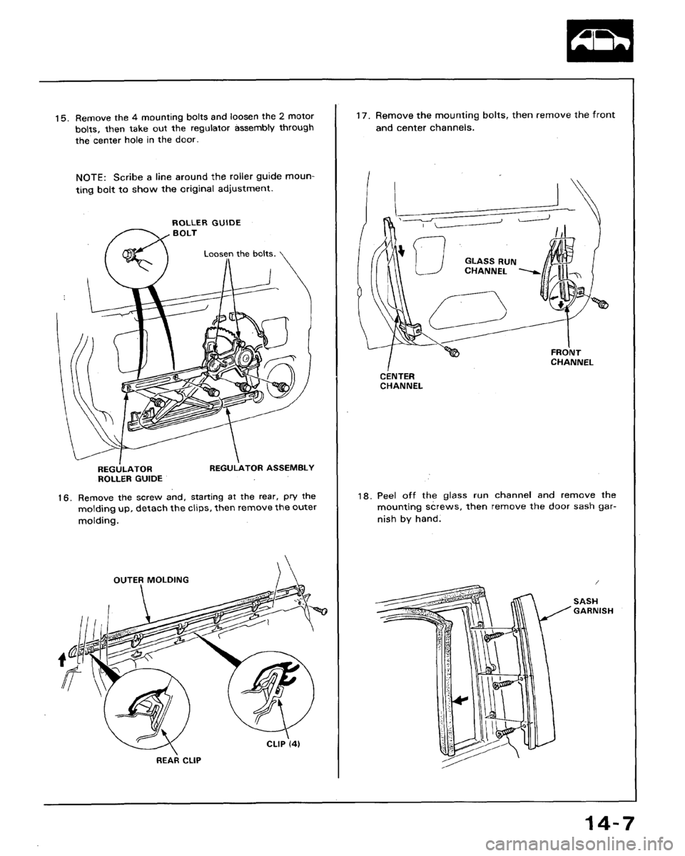 HONDA ACCORD 1994 CB / 4.G Workshop Manual HONDA ACCORD 1994 CB / 4.G Workshop Manual