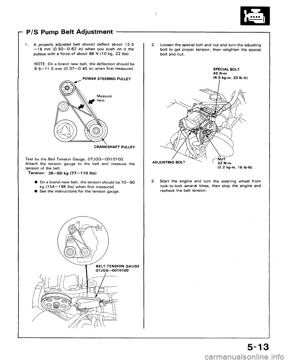 HONDA ACCORD 1990 CB / 4.G Repair Manual 