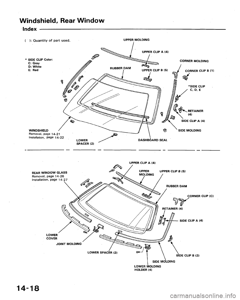 HONDA ACCORD 1994 CB / 4.G Workshop Manual HONDA ACCORD 1994 CB / 4.G Workshop Manual