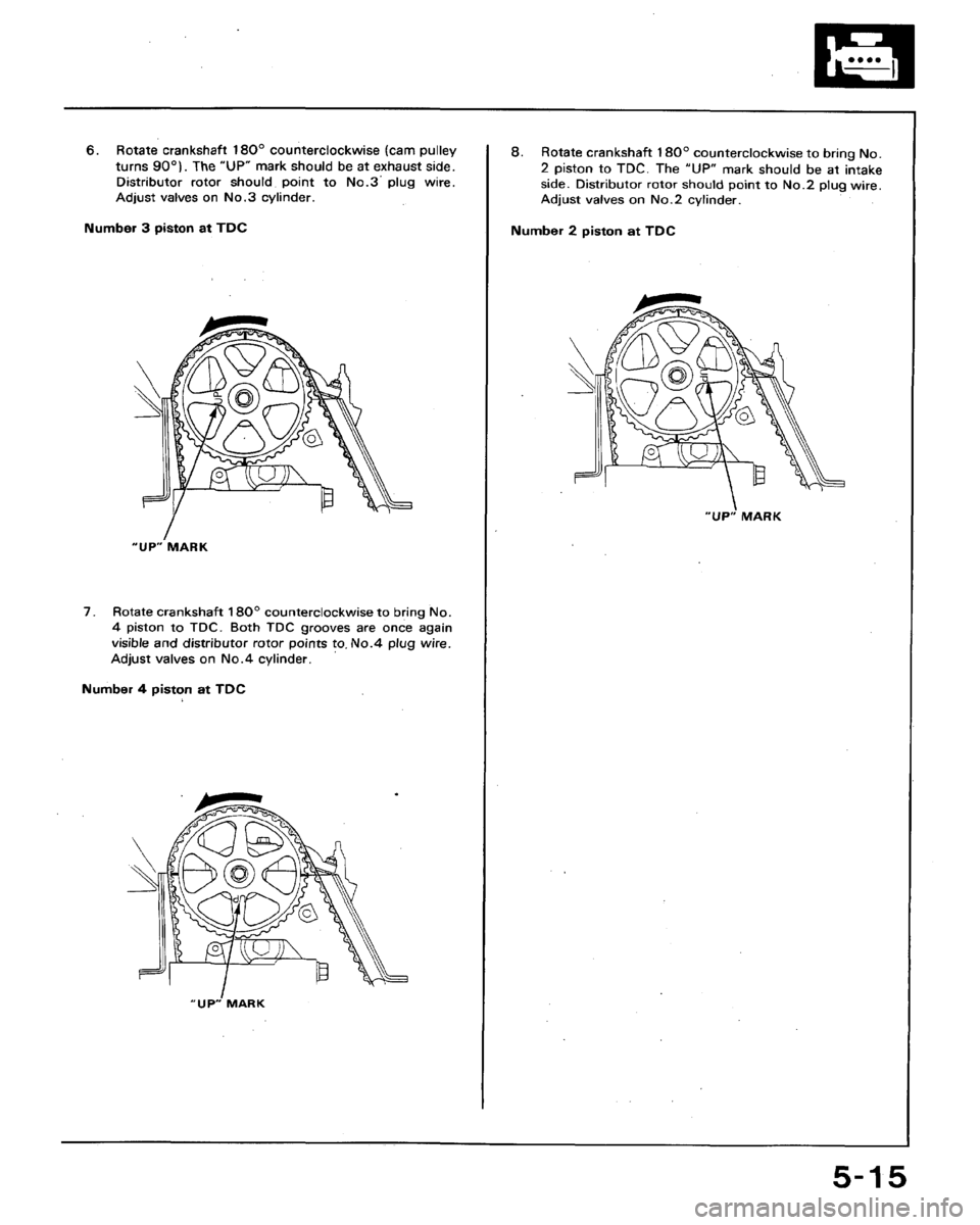 HONDA ACCORD 1989 CB / 4.G Repair Manual 
