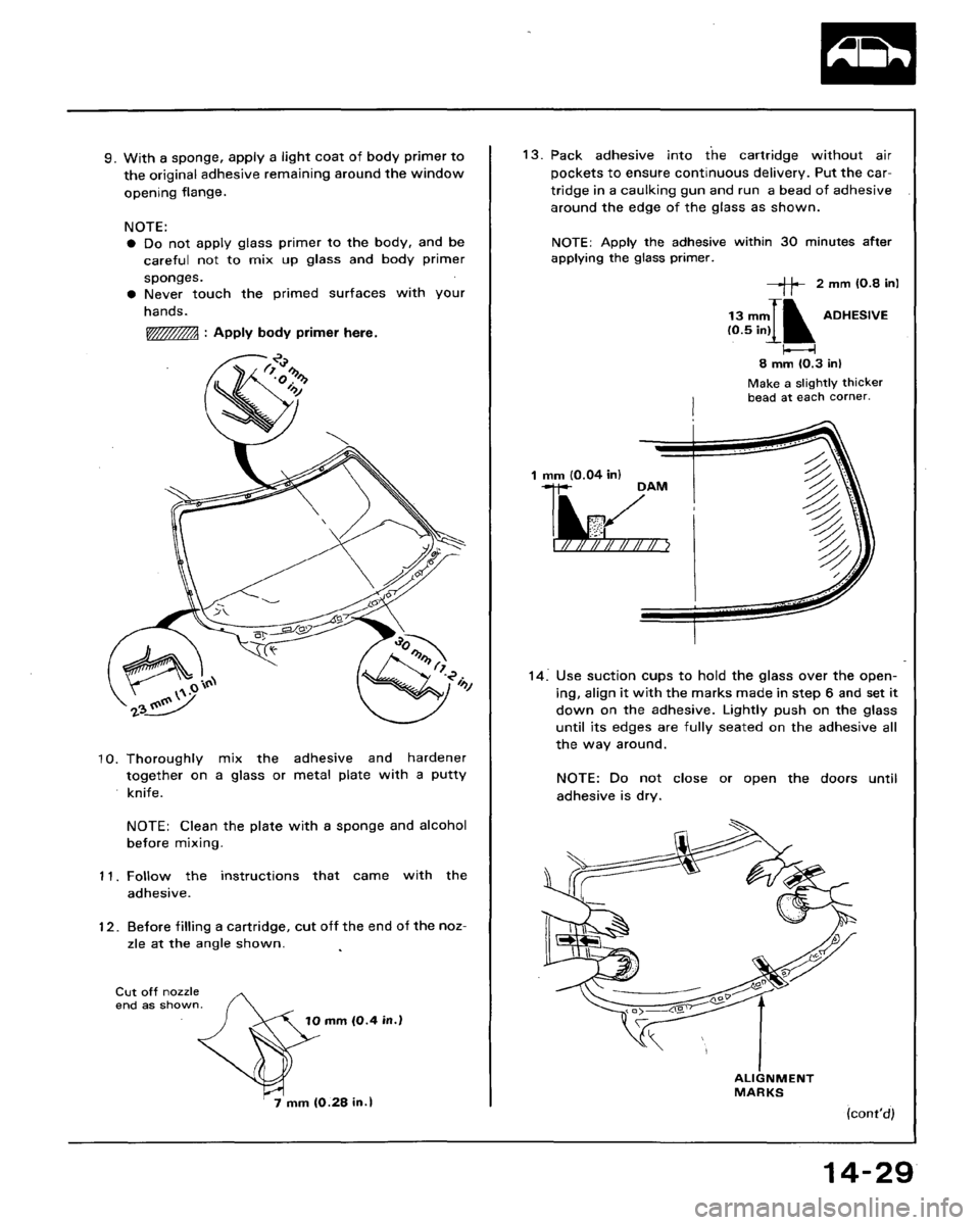 HONDA ACCORD 1994 CB / 4.G Workshop Manual HONDA ACCORD 1994 CB / 4.G Workshop Manual
