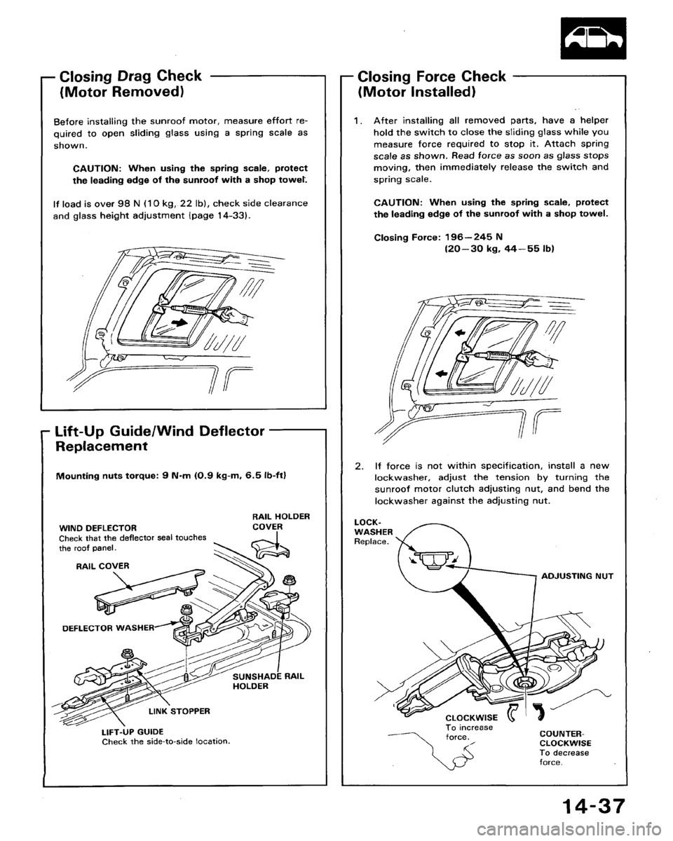 HONDA ACCORD 1994 CB / 4.G Workshop Manual HONDA ACCORD 1994 CB / 4.G Workshop Manual