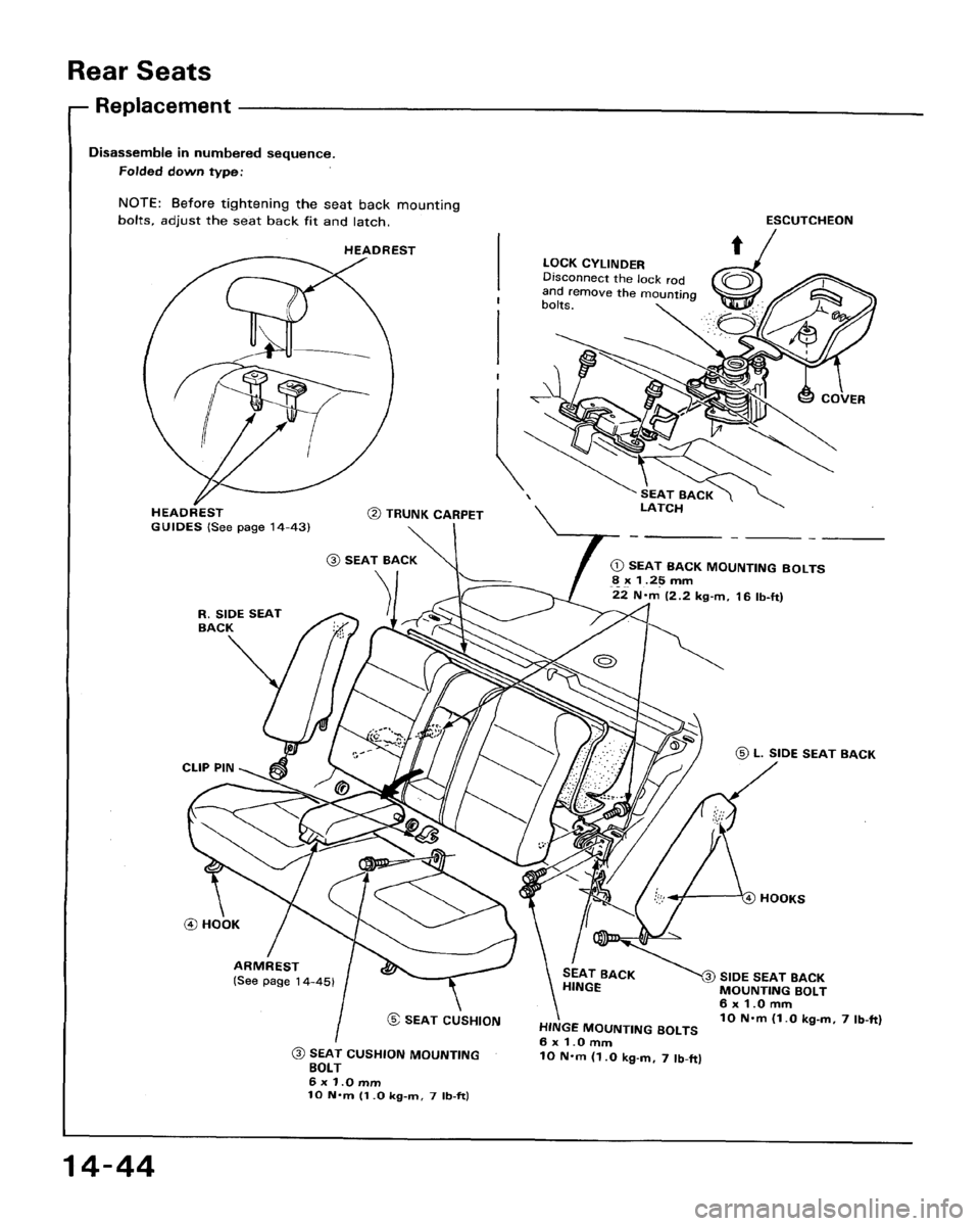 HONDA ACCORD 1994 CB / 4.G Workshop Manual HONDA ACCORD 1994 CB / 4.G Workshop Manual