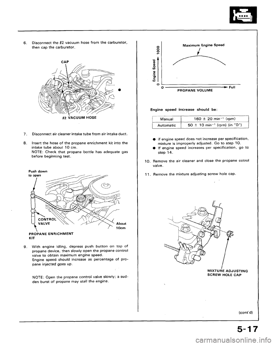 HONDA ACCORD 1991 CB / 4.G Repair Manual 