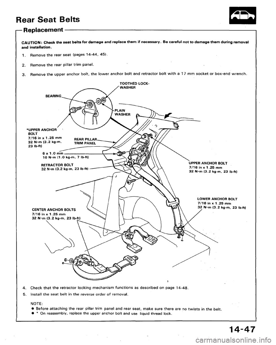 HONDA ACCORD 1994 CB / 4.G Workshop Manual HONDA ACCORD 1994 CB / 4.G Workshop Manual
