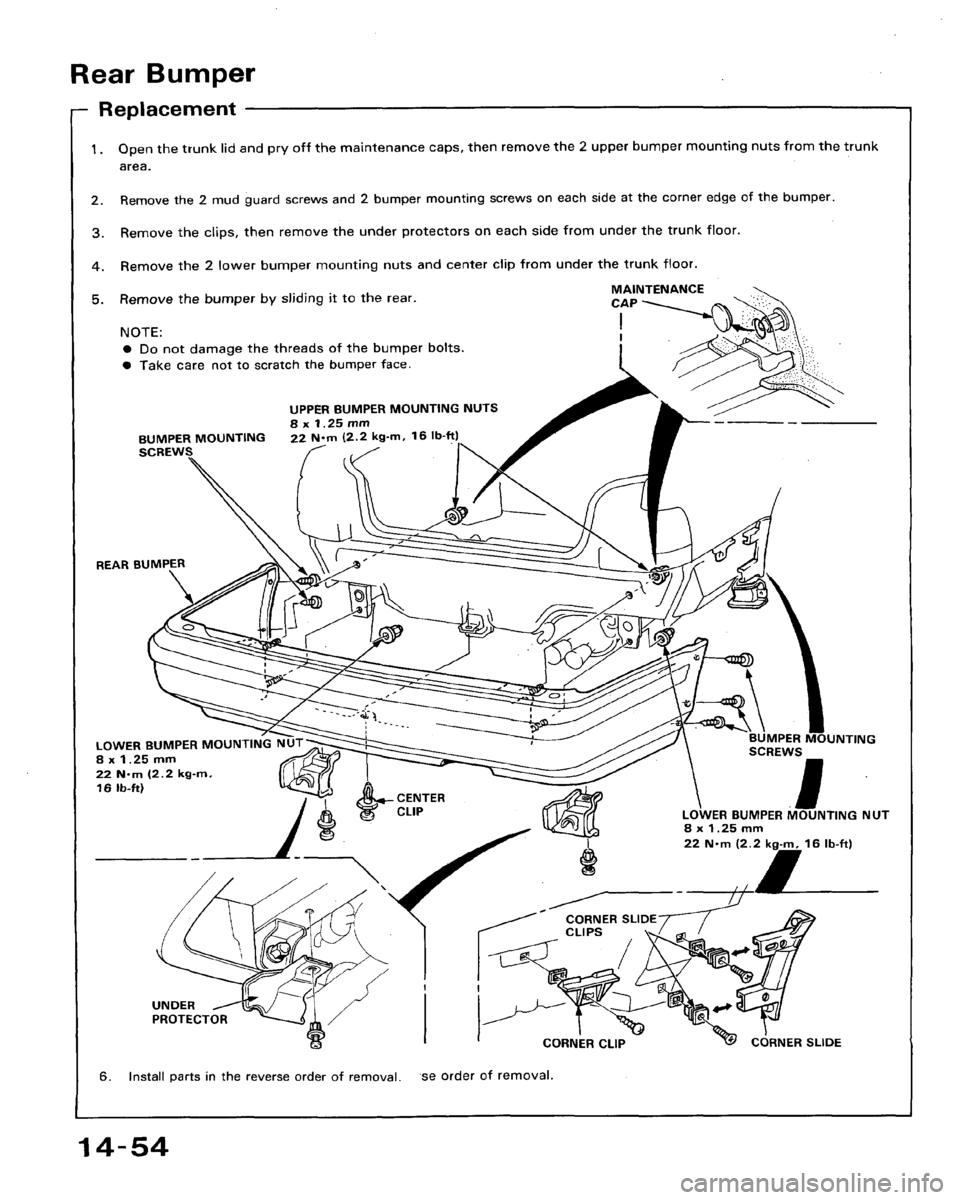 HONDA ACCORD 1994 CB / 4.G Workshop Manual HONDA ACCORD 1994 CB / 4.G Workshop Manual