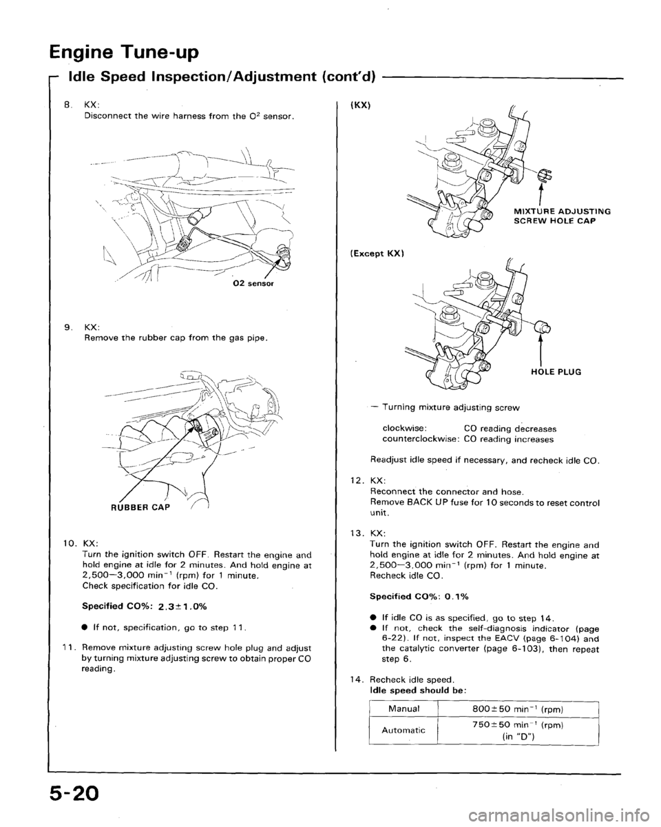 HONDA ACCORD 1989 CB / 4.G Manual PDF 