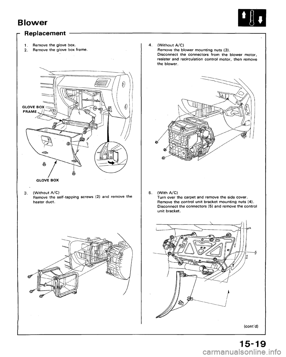 HONDA ACCORD 1994 CB / 4.G Workshop Manual HONDA ACCORD 1994 CB / 4.G Workshop Manual
