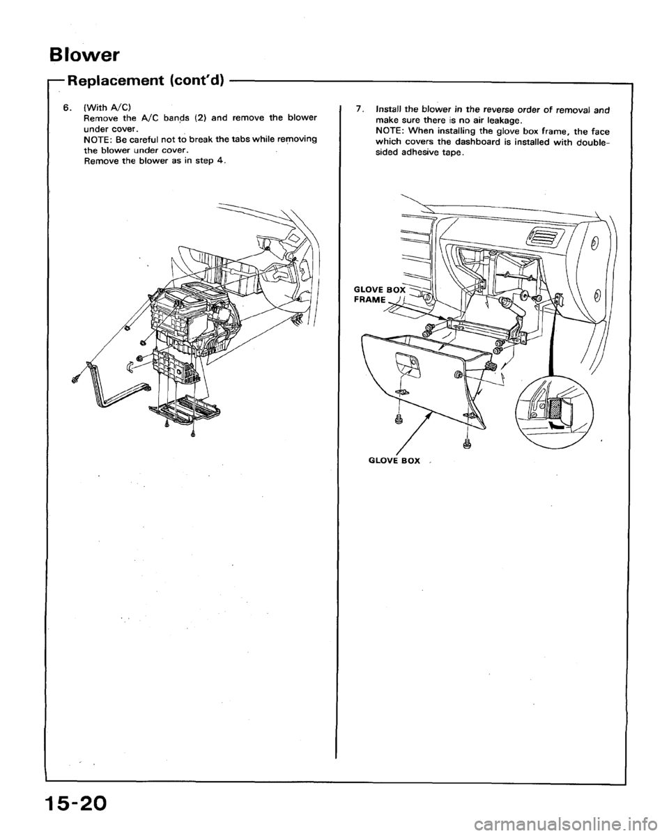 HONDA ACCORD 1994 CB / 4.G Workshop Manual HONDA ACCORD 1994 CB / 4.G Workshop Manual