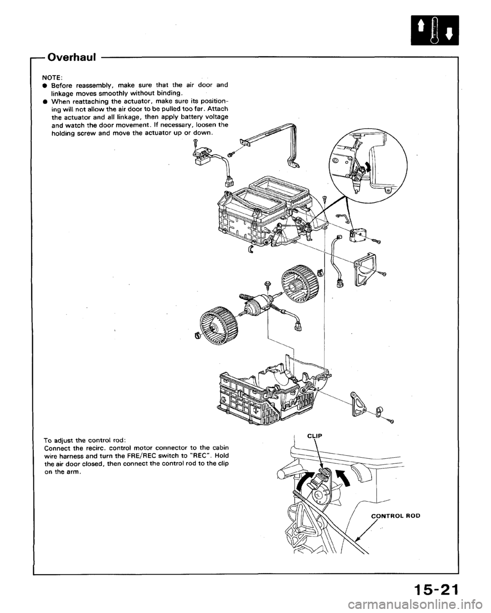 HONDA ACCORD 1994 CB / 4.G Workshop Manual HONDA ACCORD 1994 CB / 4.G Workshop Manual
