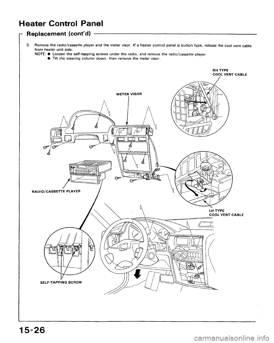 HONDA ACCORD 1994 CB / 4.G Workshop Manual HONDA ACCORD 1994 CB / 4.G Workshop Manual
