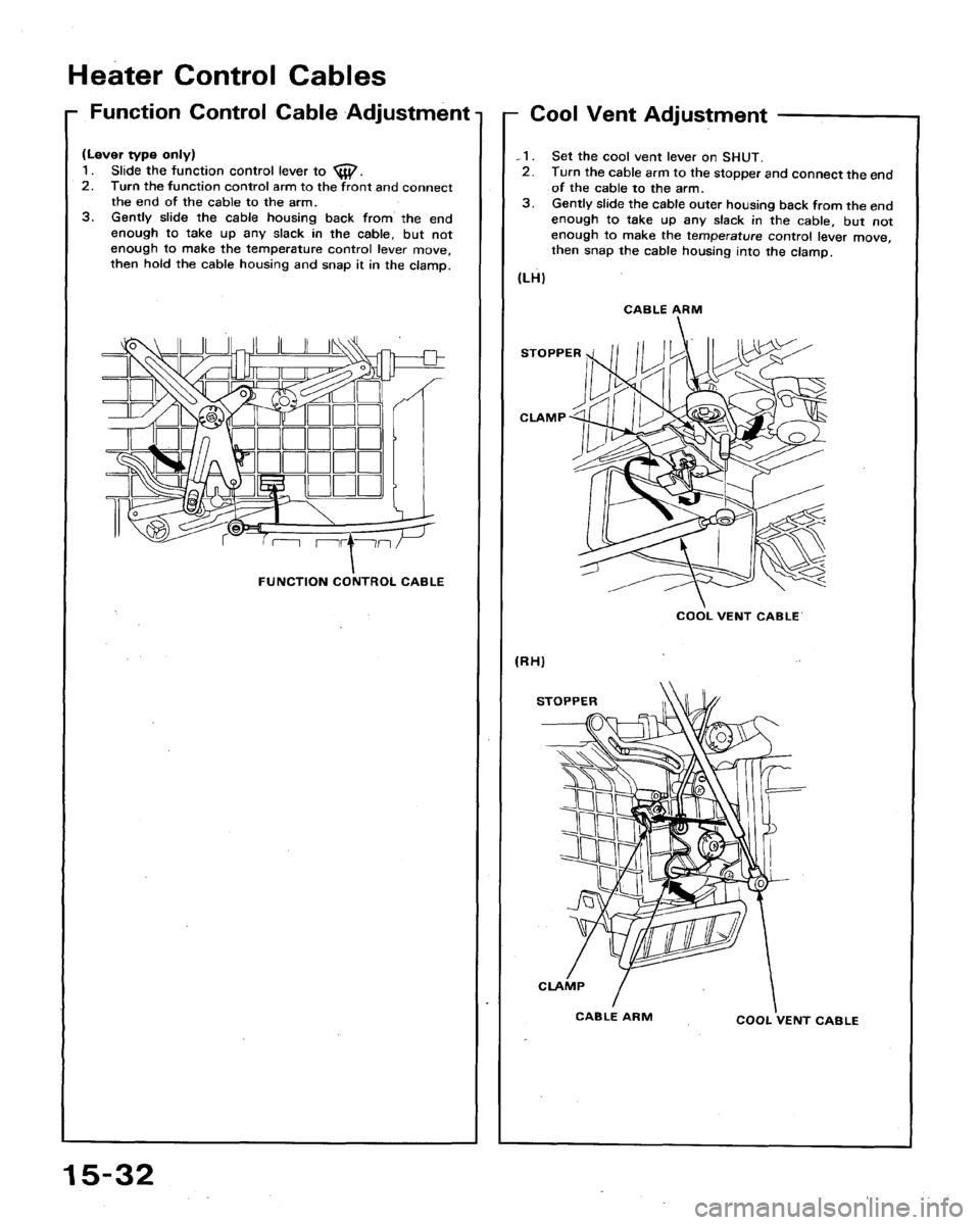 HONDA ACCORD 1994 CB / 4.G Workshop Manual HONDA ACCORD 1994 CB / 4.G Workshop Manual
