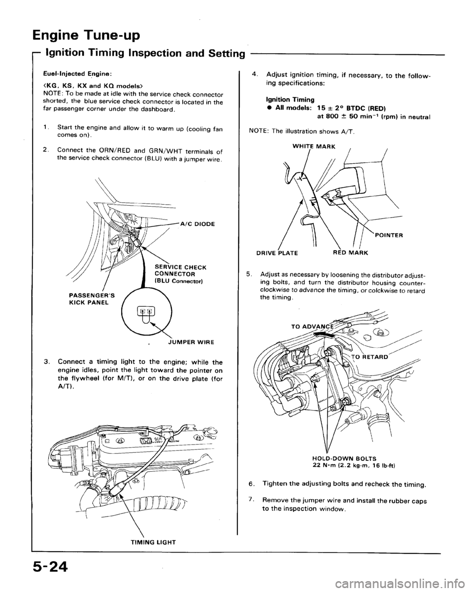 HONDA ACCORD 1989 CB / 4.G Manual PDF 
