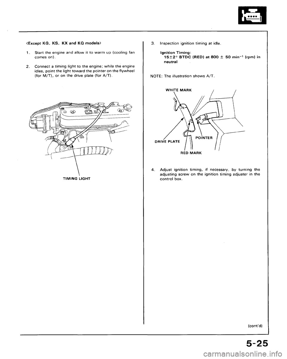 HONDA ACCORD 1989 CB / 4.G Manual PDF 