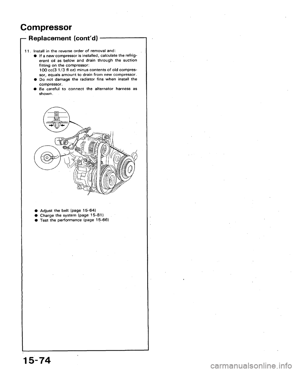 HONDA ACCORD 1990 CB / 4.G Workshop Manual HONDA ACCORD 1990 CB / 4.G Workshop Manual