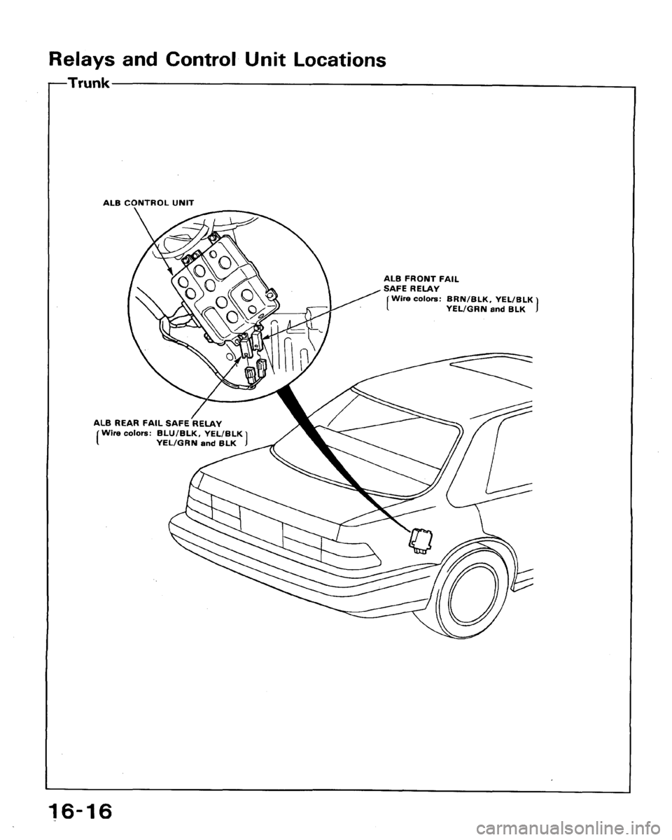 HONDA ACCORD 1990 CB / 4.G Workshop Manual HONDA ACCORD 1990 CB / 4.G Workshop Manual